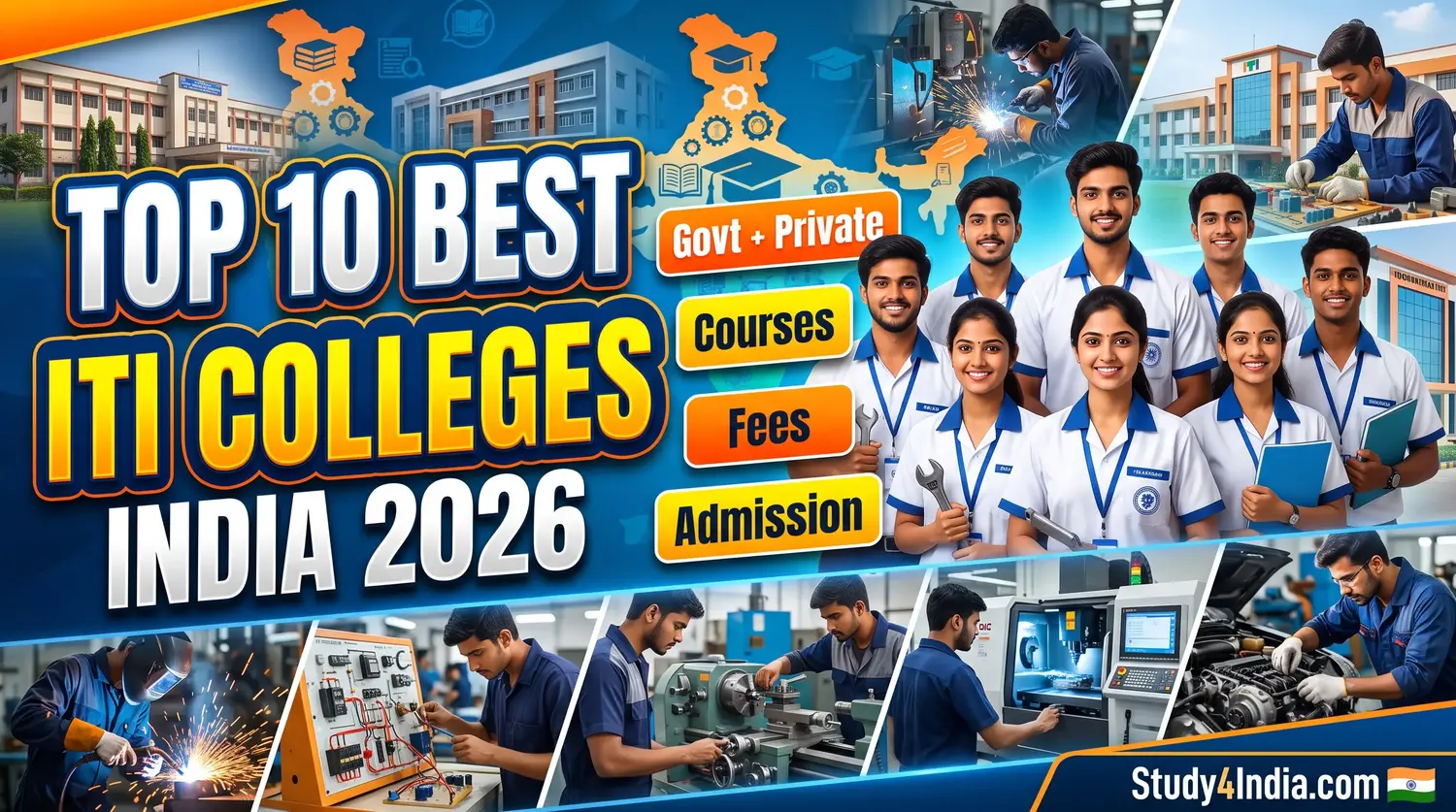 Top 10 Best ITI Colleges in India 2026: Government & Private Institutes, Courses, Fees & Admission