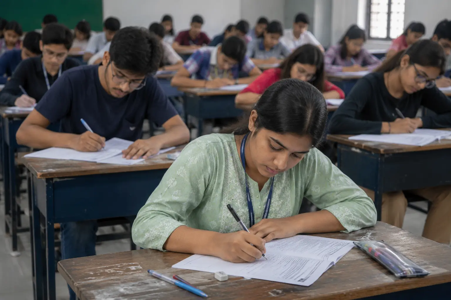 Students preparing for CUET 2027 Exam