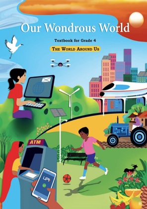 Class 4 Our Wondrous World EVS Book Cover