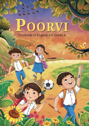 Class 6 Poorvi English Book Cover