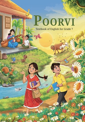 Class 7 Poorvi English Book Cover